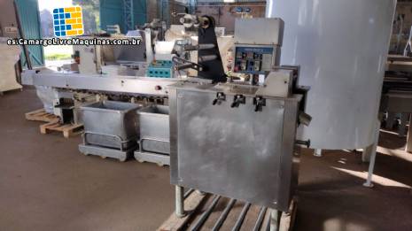 Empacadora Flow Pack de acero inoxidable Mega Pack II