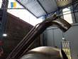 Recubrimiento en acero inoxidable Biasinox con soplador