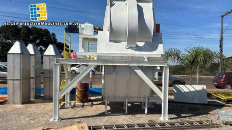 Mezclador horizontal de paletas internas de acero inoxidable LIBRASIS de 1000 litros