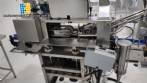 Lnea para llenado de salmuera, insercin manual de producto y taponado automtico