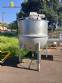 Olla de acero inoxidable con camisa de 3000 litros.