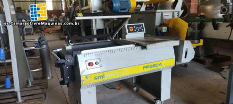 Selladora en L con t�nel de retractilado para embalaje de paquetes Smipack