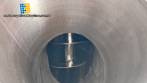 Silo de transferencia con transportador de tornillo de acero inoxidable Maqinox