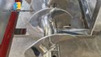 Silo de transferencia con transportador de tornillo de acero inoxidable Maqinox