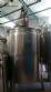 Tanque de acero inoxidable para 1.500 litros con camisa y agitador