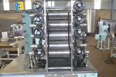 Refinador 5 rollos con enfriador JAF Inox