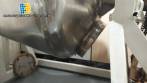 Mezclador rotatorio con camisa de acero inoxidable