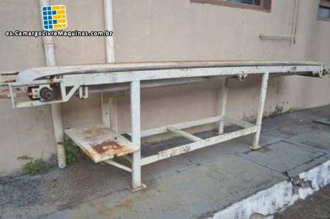 Cinta transportadora 4,30 m x 550 mm