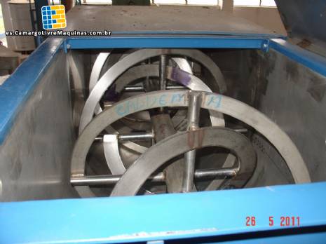 Cinta mezclador de acero inoxidable de 600 litros Banerjee