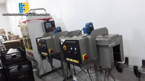 T�nel para retractilado de etiquetas en botellas Narita