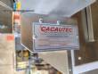 Templadora Cacautec con mquina de recubrimiento