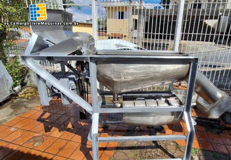 Pulpera de acero inoxidable de 3 etapas de 3.000 kg por hora