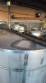 Tanque mezclador con plataforma en acero inoxidable 316, 1500 litros y 2500 litros.