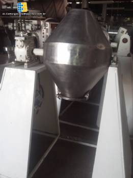 Mezclador de cono doble industrial 50 litros