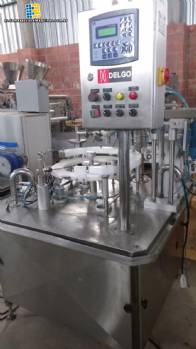 Envasadora de cola rotativa Delgo