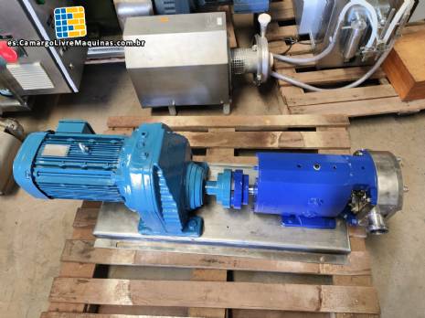 Bomba lobular de acero inoxidable 316 Alfa Laval