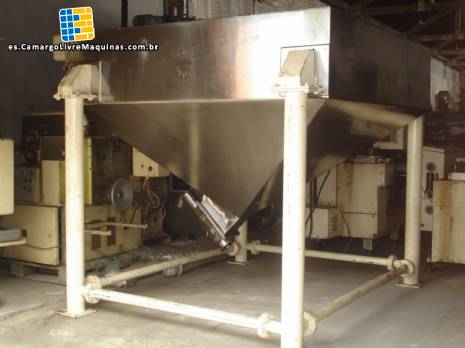 Tanque de tronco de pir�mide en acero inoxidable 304