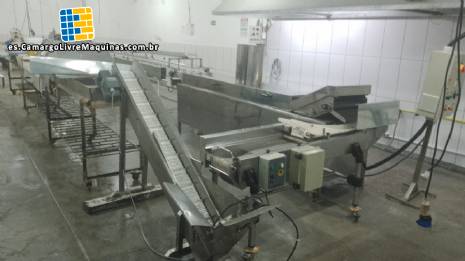 Lnea para la fabricacin de pajitas de masa frita para relleno Toshiro  Braslaer