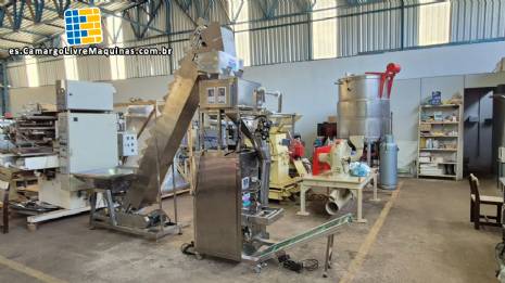 Envasadora vertical autom�tica con b�scula Cetro FZL 1000SE.