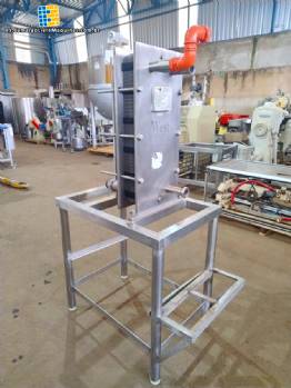 Intercambiador de calor de placas de acero inoxidable West