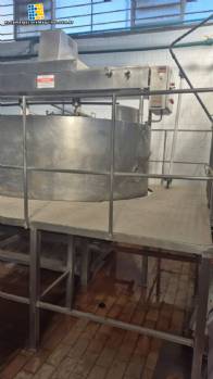 Tanque para produccin y coagulacin de queso 5.000 L