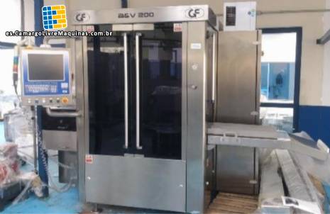 Sistema inyector para ampollas y viales, modelo GF Coesia A&V 200