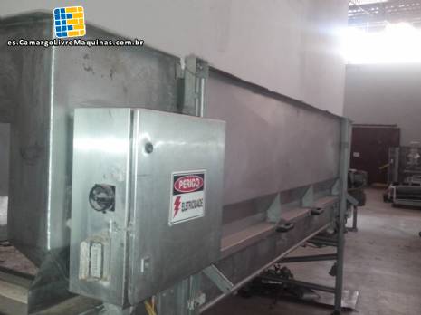 Tanque de almacenamiento con la estera del acero inoxidable