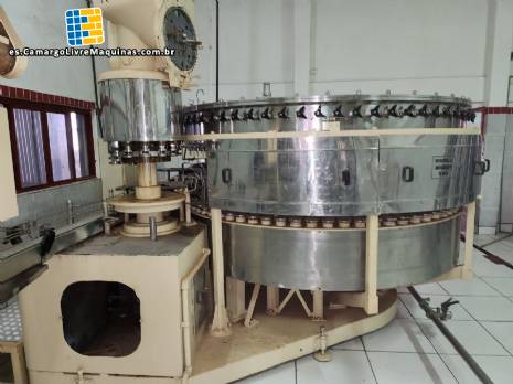 Llenadora automtica rotativa para refrescos carbonatados con 72 boquillas