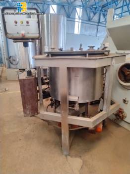 Tanque mezclador de acero inoxidable para cremas y productos espesos 400 litros