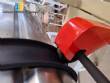 Secador atemperador giratorio continuo de acero inoxidable para snacks Inbramaq