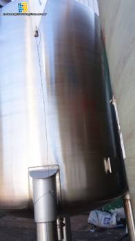 Tanque con camisa de acero inoxidable