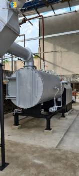 Caldeira industrial para gerao de vapor
