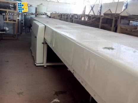 T�nel de enfriamiento sin alfombra y sin carpetas