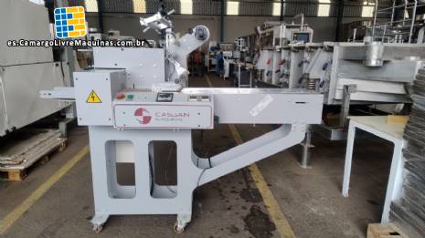 Envasadora flow pack Cassan con fechador y fotoc�lula