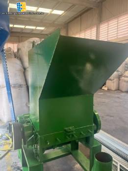 Molino de cuchillas rotativas para reciclaje de PP, PET, PS, ABS, caucho 25 HP