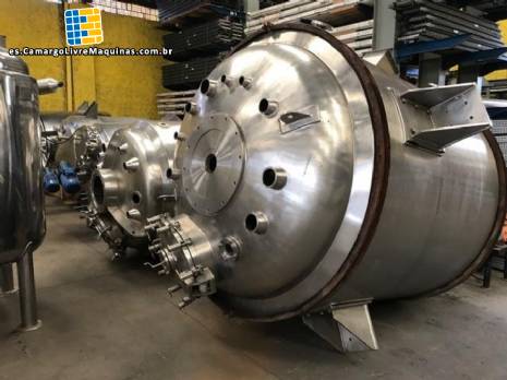 Reactor de presin de vaco 4.000 L Inoxil
