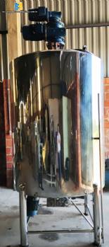 Reactor herm�tico tanque encamisado en acero inoxidable 316 2.800 L