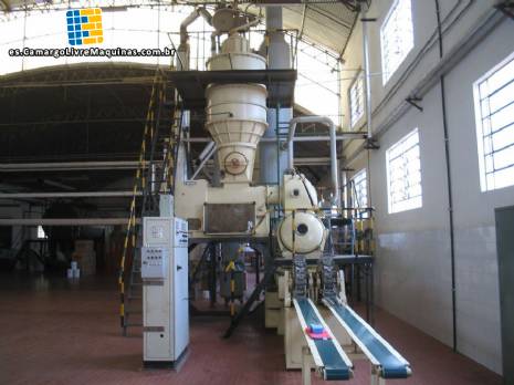 Estructura completa de la extrusora triplex 3.000 kg/h Mazbra Grupo Mazzoni