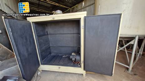 Horno con calentamiento por resistencia.