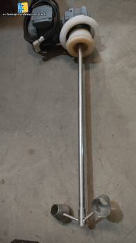 Agitador dispersor mezclador de acero inoxidable 316 para tanques