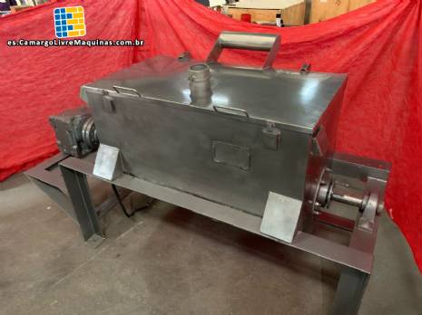 Mezclador de paletas de acero inoxidable de 600 litros