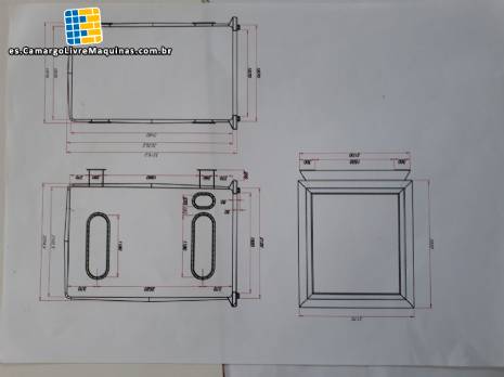 C�mara de vac�o para liofilizaci�n y deshidrataci�n de alimentos y otros productos