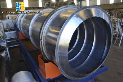 Enfriador de granos rotativo