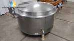 Caldero autogenerador de gas COZIL de acero inoxidable, 500 litros
