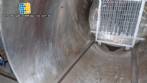 Dep�sito de presi�n horizontal de acero inoxidable
