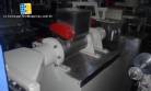 Extrusor de goma de mascar con 4 y 6 filas en acero inoxidable