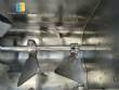 Mezclador interno de paletas de acero inoxidable con 2 ejes
