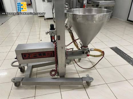 Bomba dosificadora de acero inoxidable para pasteles, rellenos y masas suaves y cremosas - Unifiller