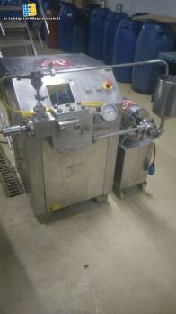 Homogeneizador con bomba de acero inoxidable