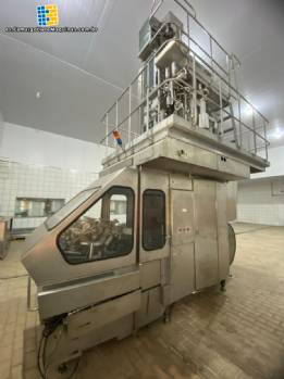 Línea completa de ultrapasteurización UHT SPX APV, máquina de llenado aséptico Tetra Pak TBA 8 para salsas, caldos y sopas. Línea completa de ultrapasteurización UHT SPX APV, máquina de llenado aséptico Tetra Pak TBA 8 para salsas, caldos y sopas.